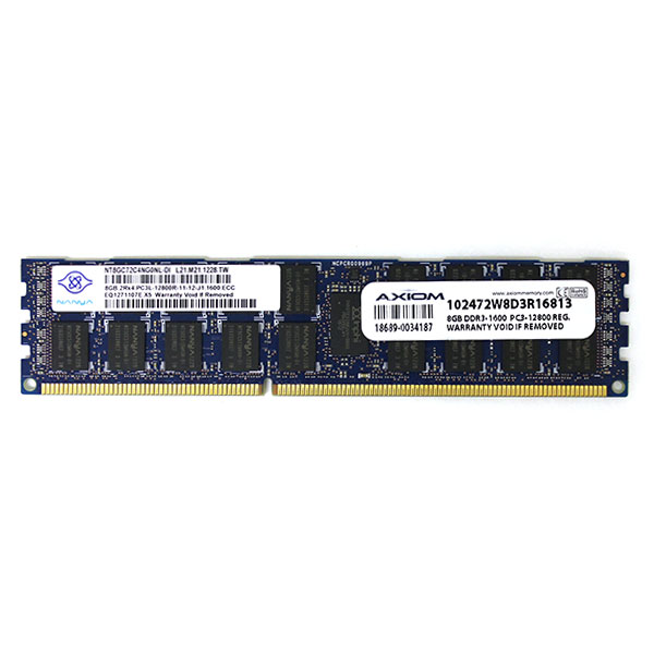 IBM 8GB 90Y3109 PC3-12800 DDR3 240-PIN AXIOM 102472W8D3R16813 - Click Image to Close