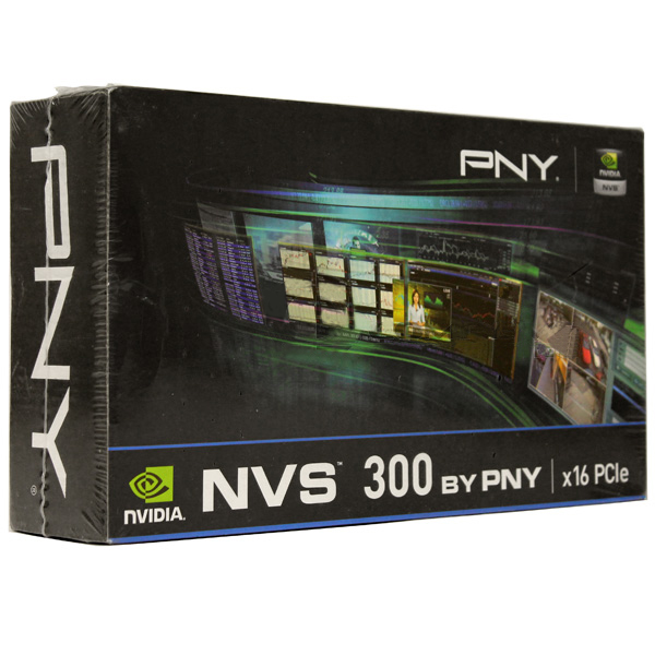 New PNY NVIDIA Quadro NVS 300 512MB PCIe 2.0 x16 VCNVS300X16-PB - Click Image to Close