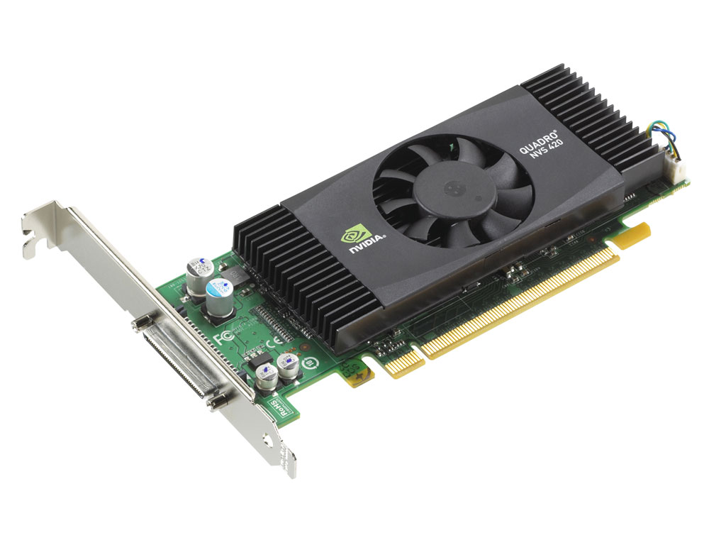 Dell nVIDIA Quadro NVS 420 512MB GDDR3 PCI VHDCI0 H995J