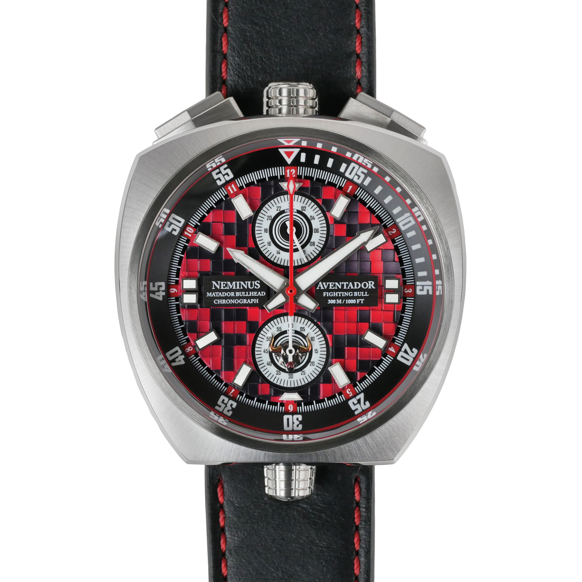 Neminus Matador Bullhead Aventador Men's Chronograph Watch - Click Image to Close