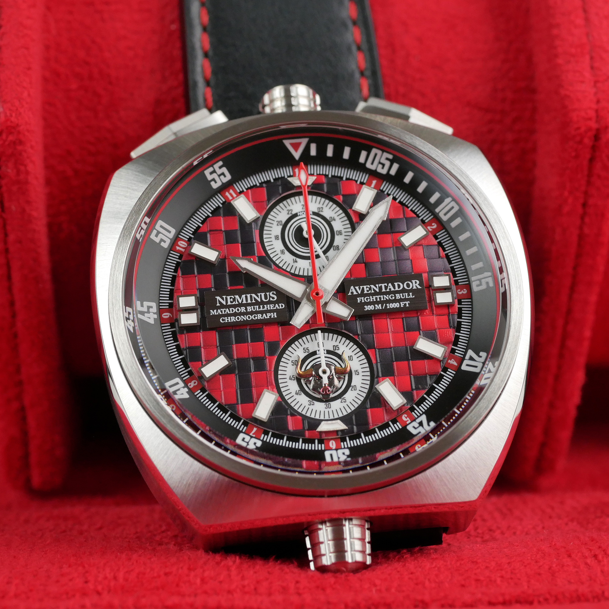 Neminus Matador Bullhead Aventador Men's Chronograph Watch