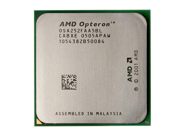 AMD Opteron 252 2.6GHz Processor/CPU Socket 940 OSA252FAA5BL - Click Image to Close