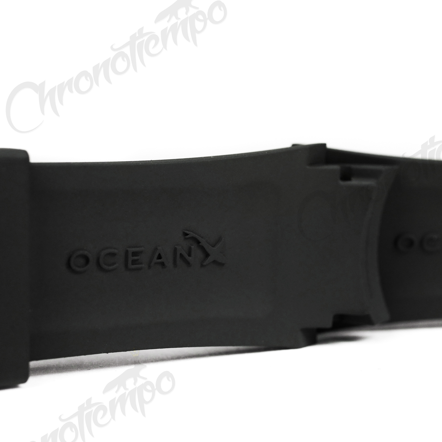 OceanX 21mm Black Rubber Strap for Sharkmaster 1000,M9,300+,bronze,bronze m9,600 44mm - Click Image to Close