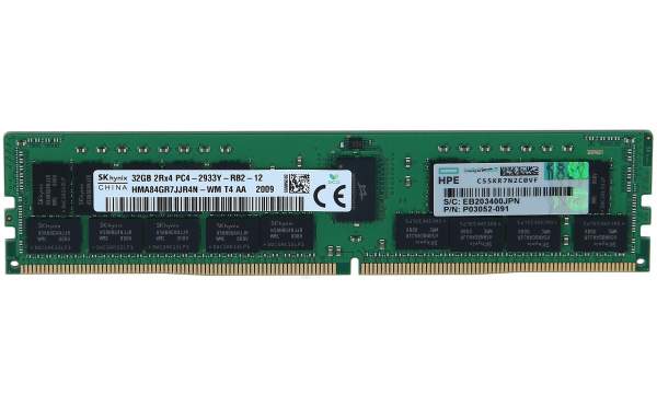 HPE 32GB 2RX4 PC4-2933Y-R SMART-DUP - Click Image to Close