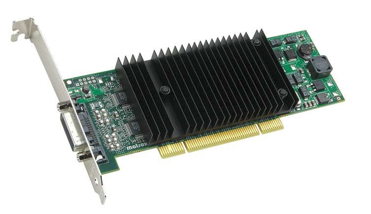 Matrox P69-MDDP256LAUF PCI 256MB up to 4 Monitor LP Video Card - Click Image to Close