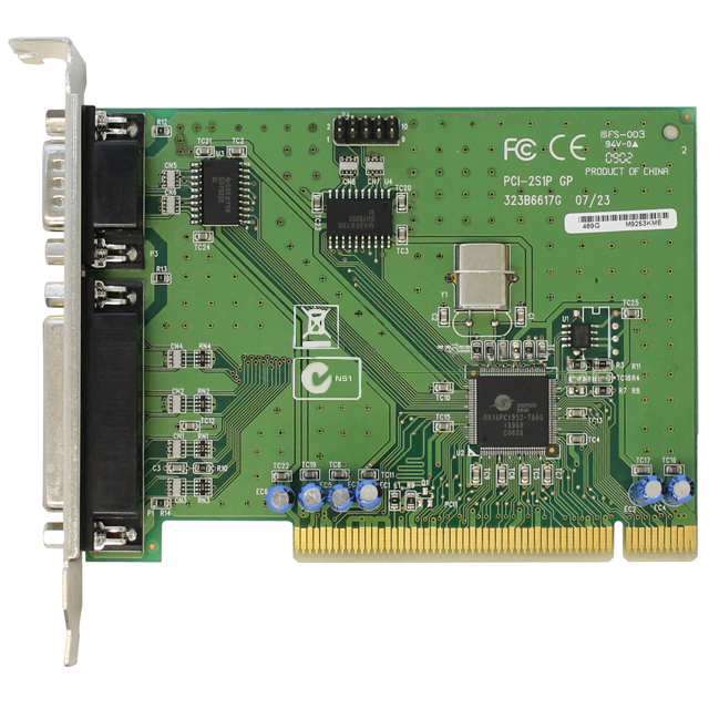 HP PCI-2S1P Serial Parallel Port Adapter 321722-001 320302-001 - Click Image to Close