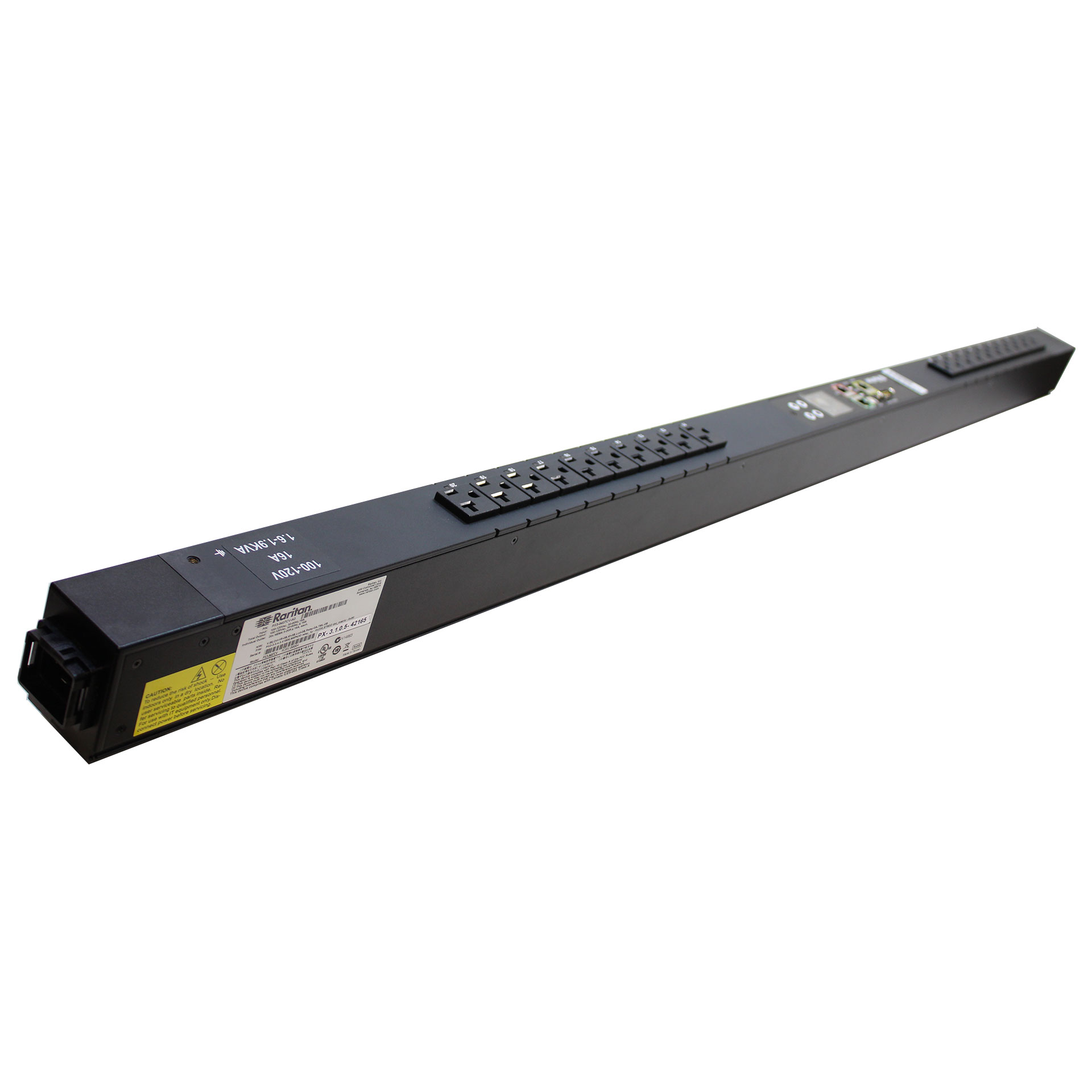 RARITAN PX3-5407CV PDU 120V 1PH 16A 0U 20X5-20R L5-20P 1.9KVA#