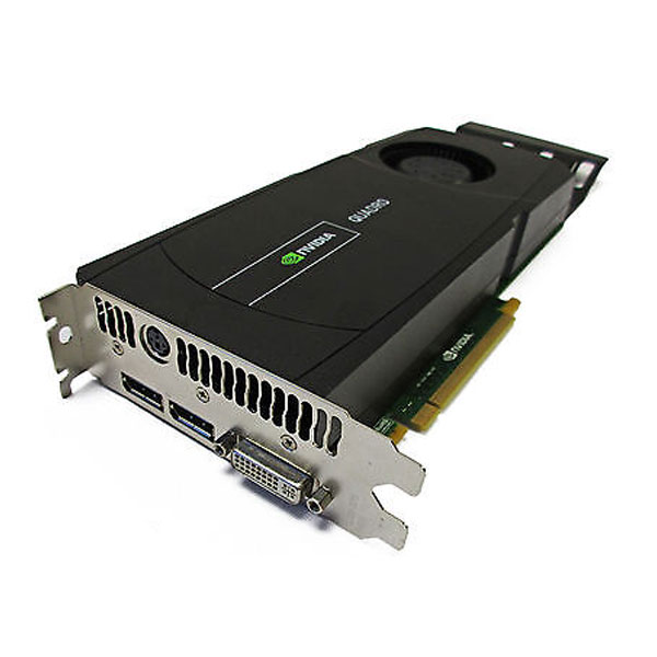 HP NVIDIA QUADRO 5000 2.5GB GDDR5 Graphics Card 608532-003