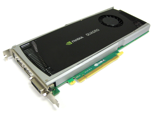 Nvidia Quadro 4000 2GB GDDR5 PCI-E DVI&DisplayPort Video Card Dell P/N 038XNM