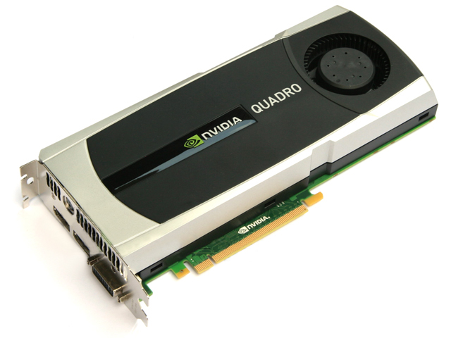 nVidia HP Quadro 5000 2.5GB Video Card WS096AA WS096AT HPE