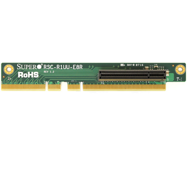 Supermicro RSC-R1UU-E8R UIO Riser Card RHS - Click Image to Close