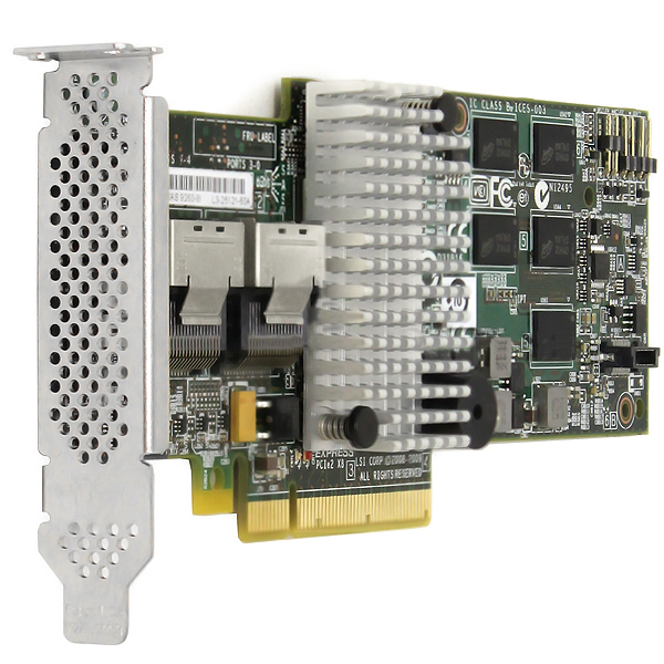 LSI SAS9260-8i MegaRAID Card PCIe x8 Dell DYF52 - Click Image to Close