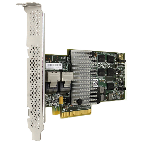 LSI SAS9260-8i MegaRAID Card PCIe x8 Dell DYF52 High Bracket