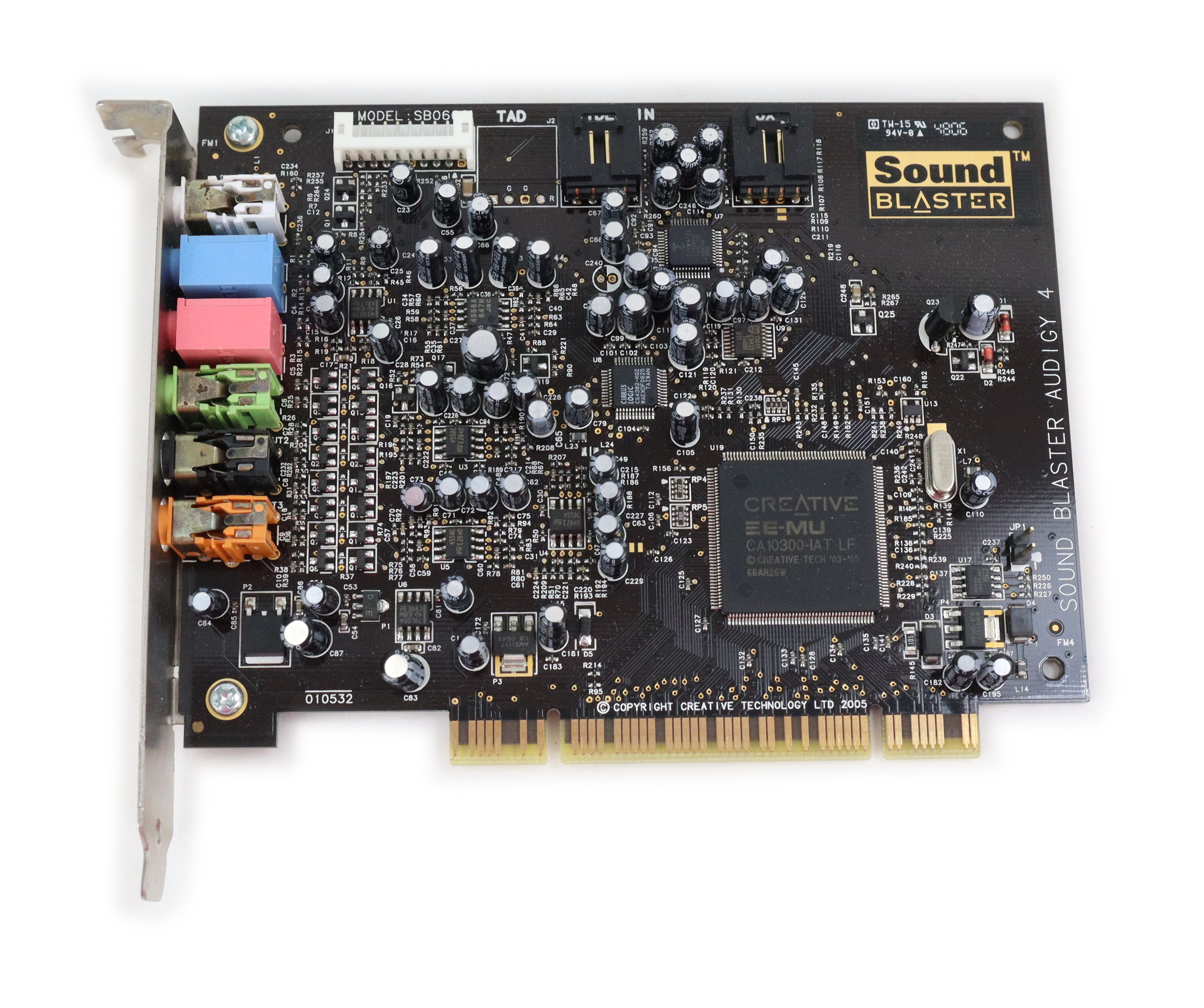 Creative Labs Sound Blaster Audigy 4 Channels 7.1 PCI Sound Card 5188-4455 SB0660