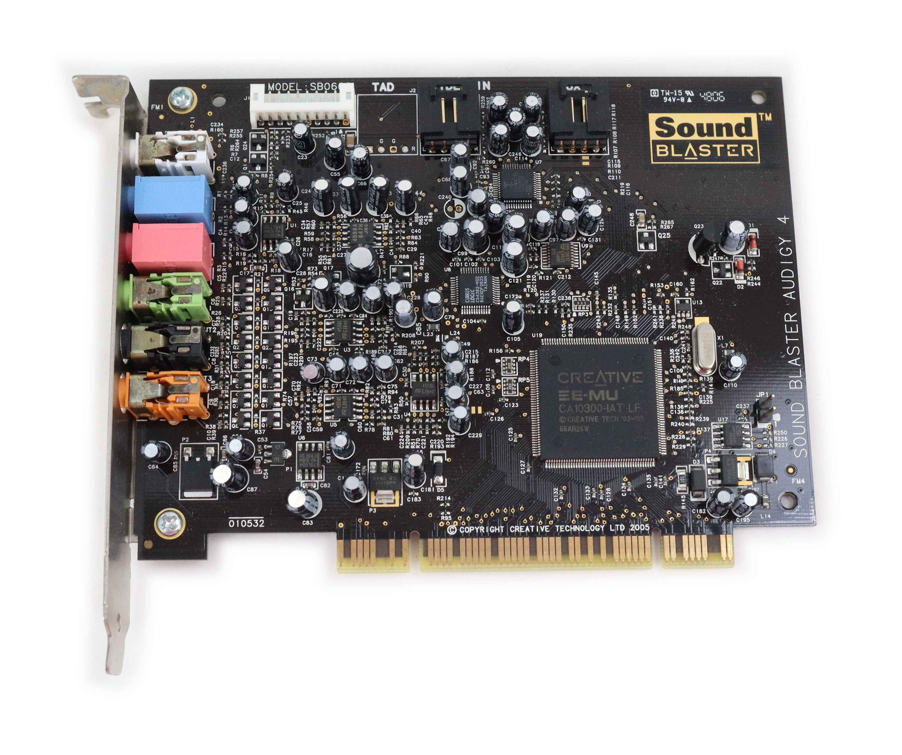 Creative Labs Sound Blaster Audigy 4 Channels 7.1 PCI Sound Card 5188-4455 SB0660 - Click Image to Close