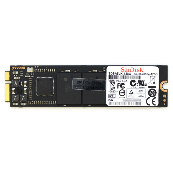 SanDisk 128GB SSD SDSA5JK-128G mSATA Module Asus UX21 UX31 - Click Image to Close