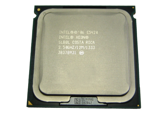 Intel Xeon 2.5GHz Quad Core 1333Mhz Processor SLBBL/E5420 CPU - Click Image to Close