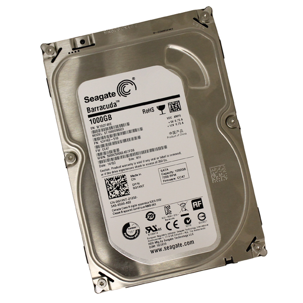 DELL Seagate Barracuda G1XNT HDD 1TB ST1000DM003 7.2K 1CH162-510