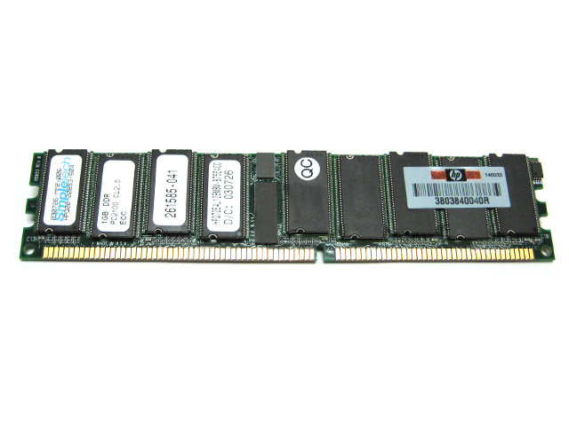 HP SIMPLETECH 2X1GB PC2100R DDR266 ECC REG 351200-041 