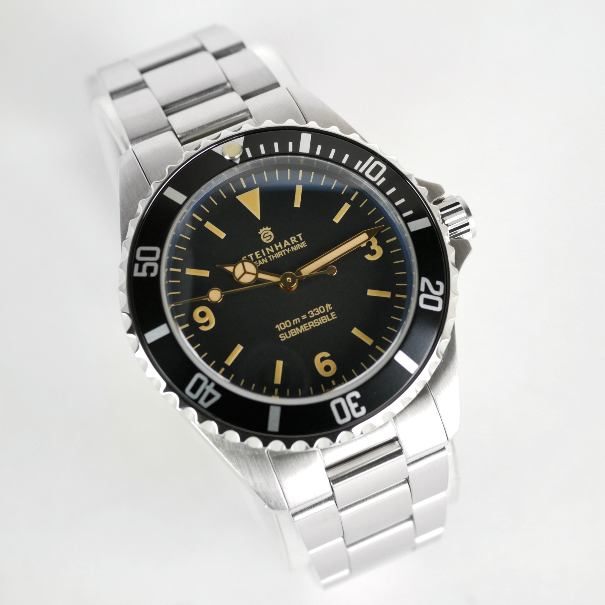 Steinhart Ocean One 39 Automatic Swiss Dive Watch Explorer Gnomon Exclusive 103-0942