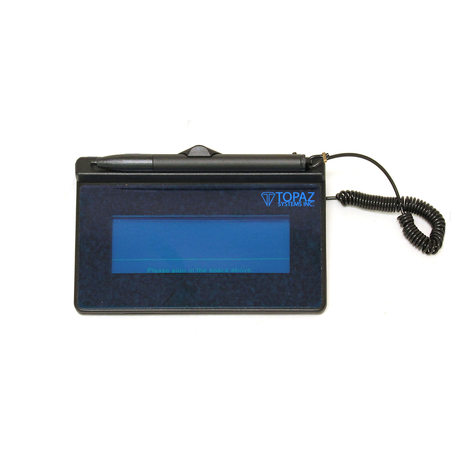 Topaz SigLite T-S460-HSB-R Wired Electronic Signature Pad - Click Image to Close