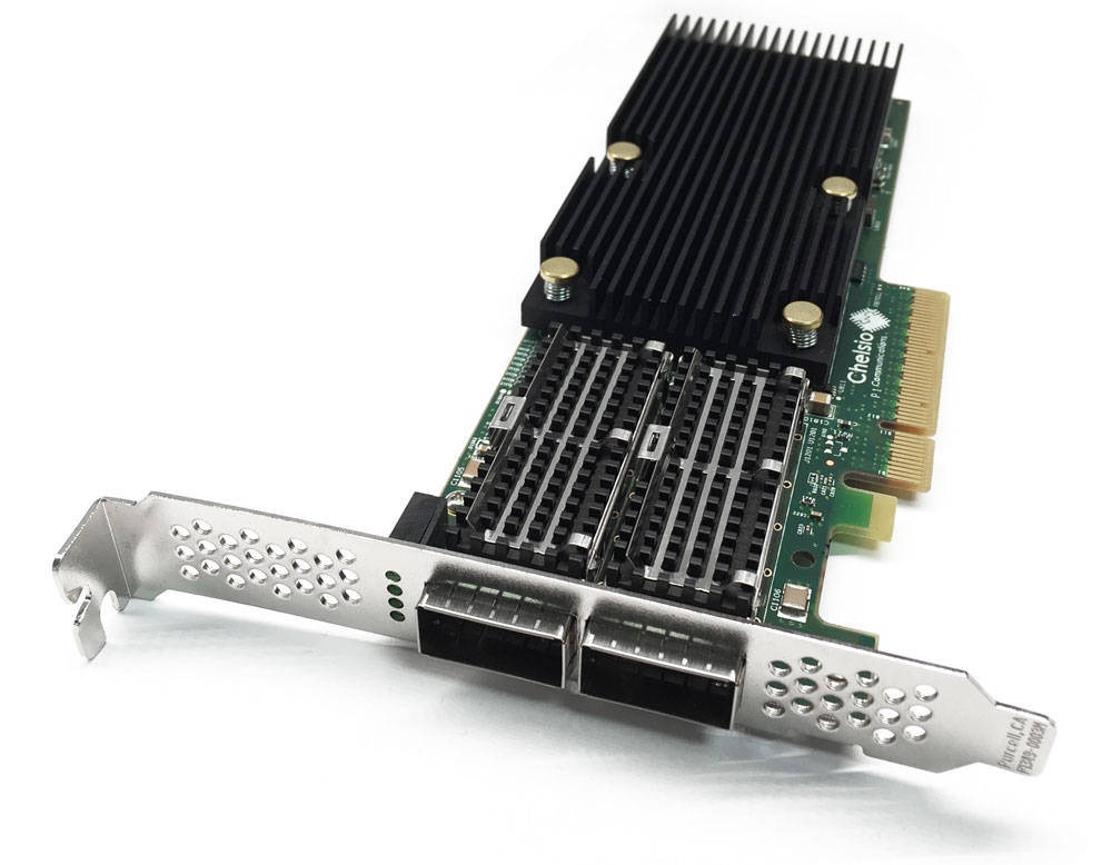 Chelsio T580-LP-CR Network Adapter PCIe 3.0 x8 40 Gigabit QSFP+ - Click Image to Close