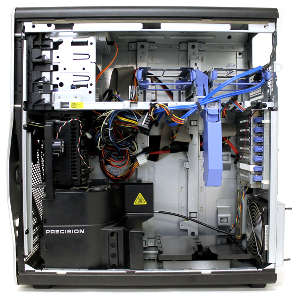 Dell Precision T7500 Tower Workstation Computer Case Chassis DVD - Click Image to Close