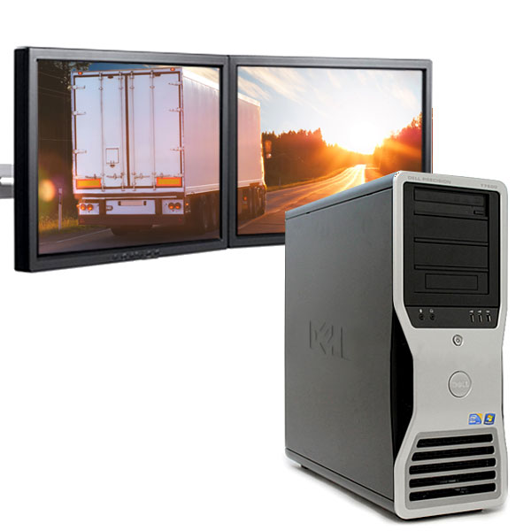 Dell Precision T7500 Computer 6GB 250GB for Dispatch Logistics