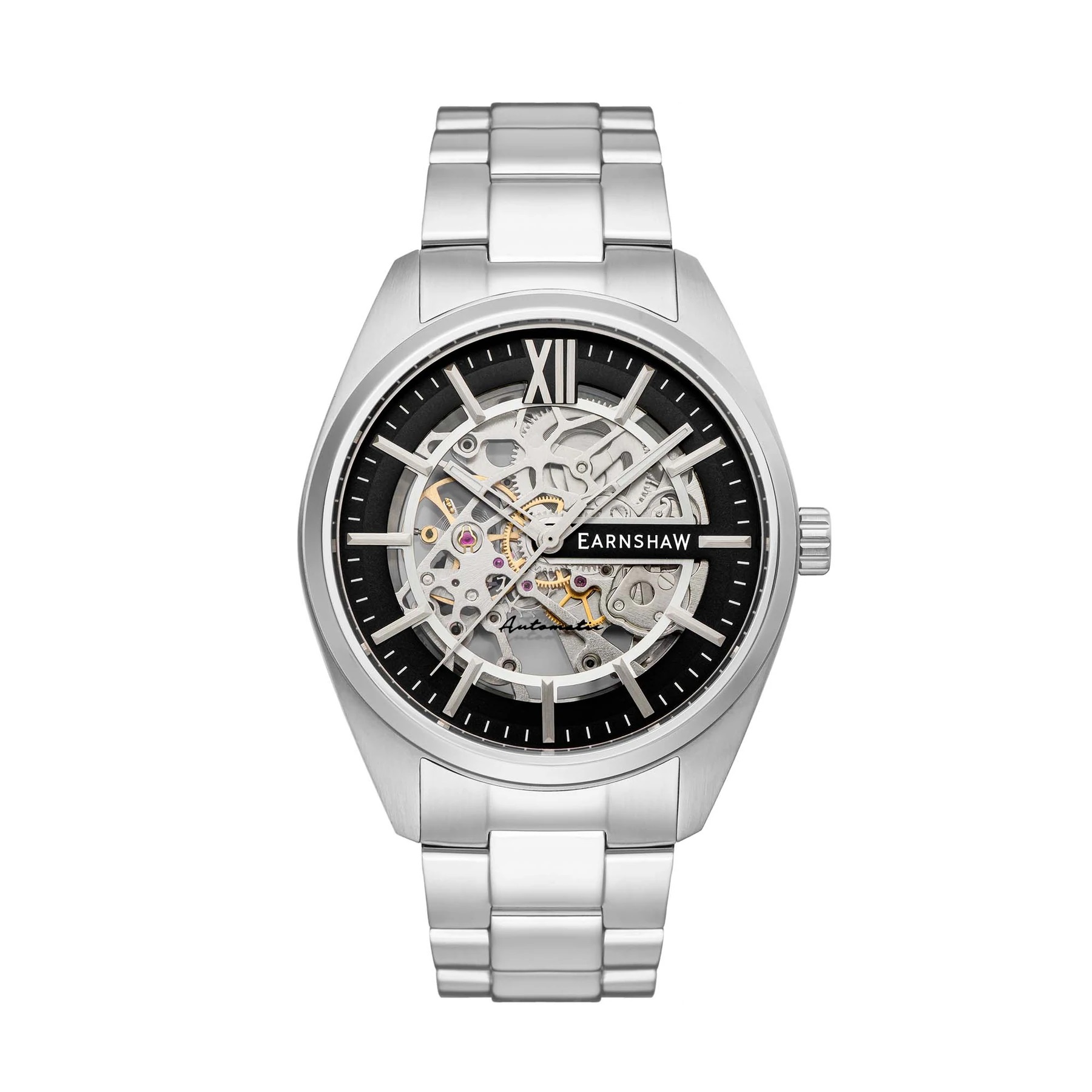 Thomas Earnshaw 43mm Men's Automatic Watch SMEATON ES-8208-11 - Click Image to Close