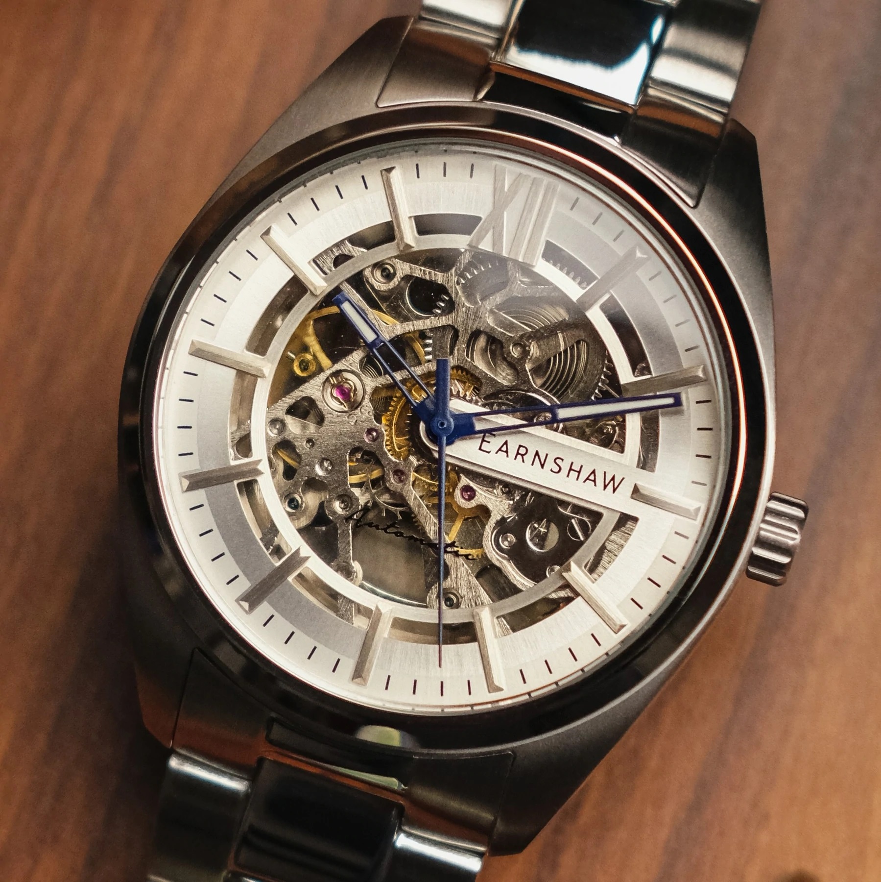 Thomas Earnshaw 43mm Men's Automatic Watch SMEATON ES-8208-33 - Click Image to Close