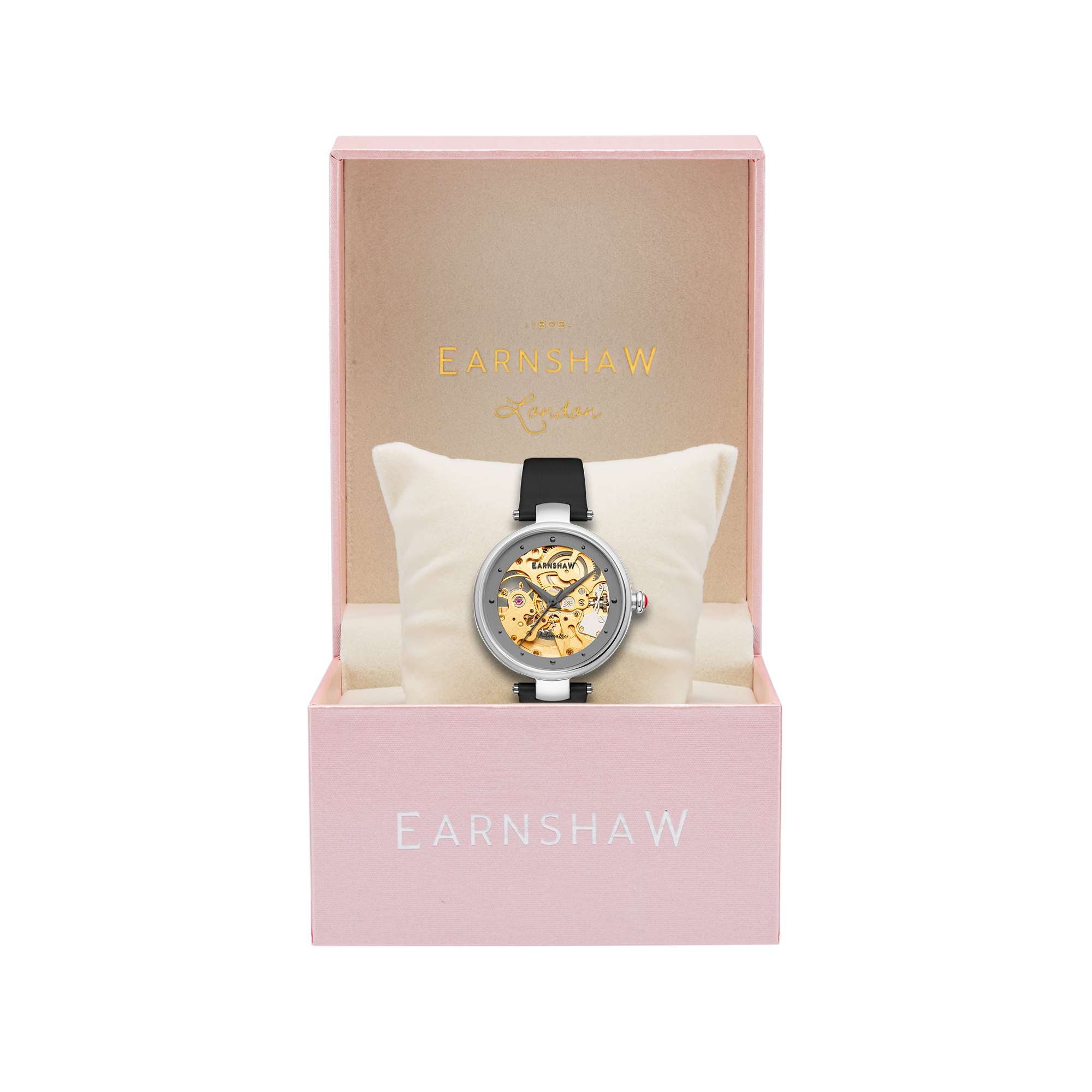 Thomas Earnshaw 33mm Women's Automatic Watch CHARLOTTE ES-8159-06 - Click Image to Close
