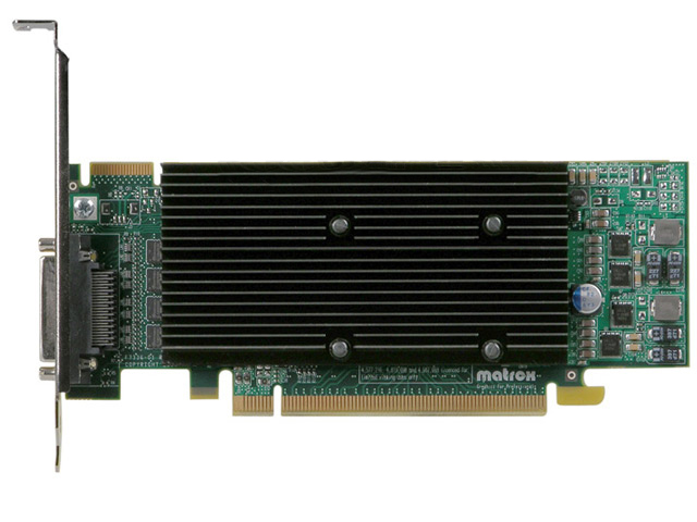 Matrox M9140 512MB PCIEx16 Quad Monitor Video Card M9140-E512LAF - Click Image to Close