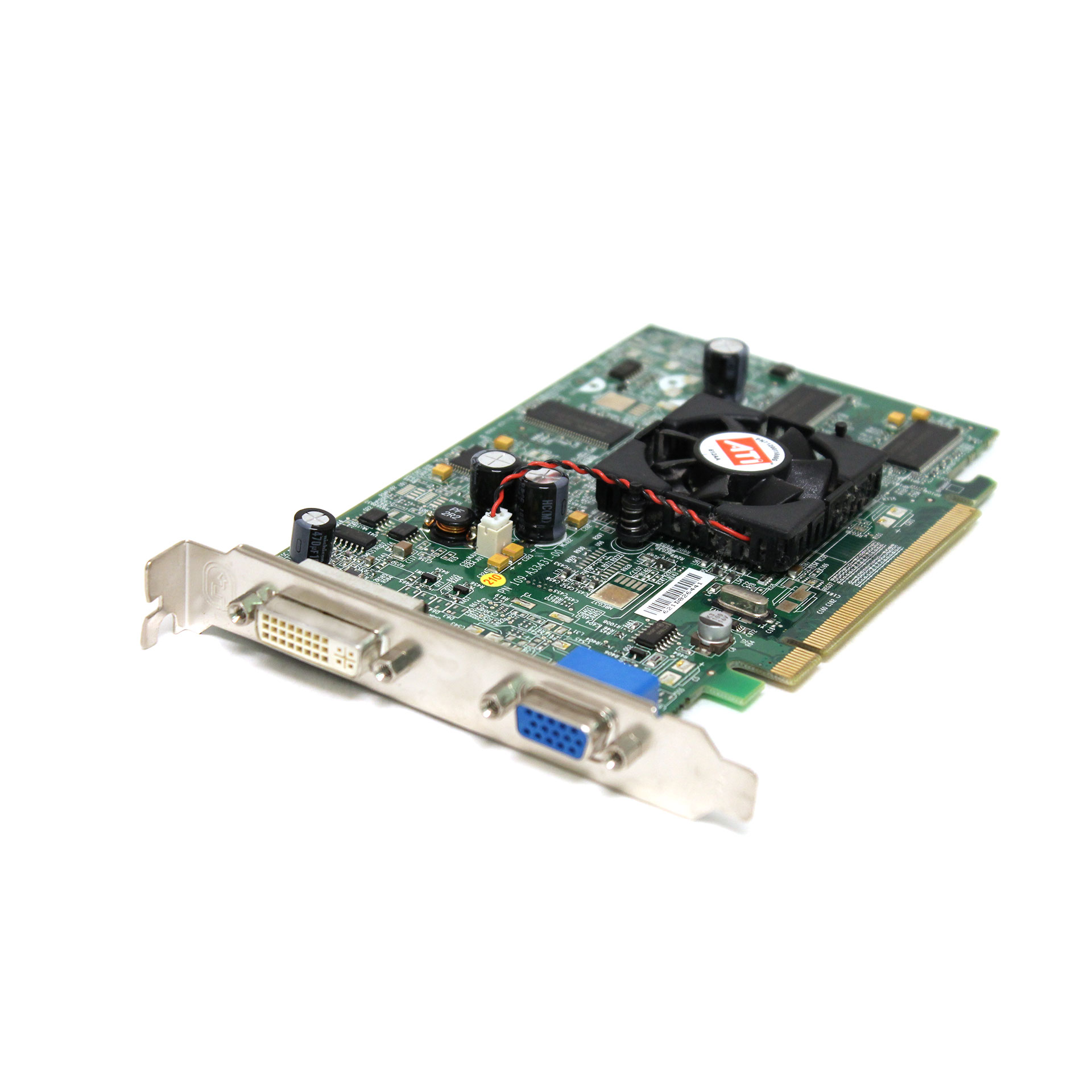 Dell 8964 ATi V3100 128MB PCI-e Video Card P9222 DVI-VGA Card - Click Image to Close