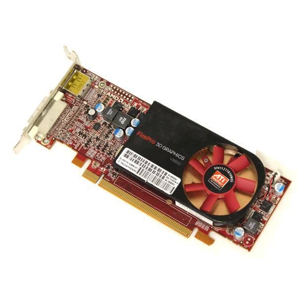 ATI FirePro V3800 512MB PCI-E x16 Video Card 608886-001 - Click Image to Close
