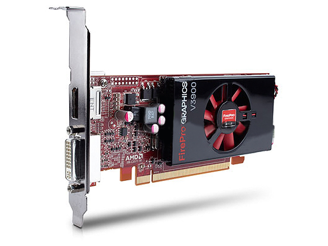 AMD FirePro V3900 1GB PCI-E x16 Video Card HP A6R69AA 707251-001 - Click Image to Close