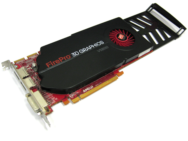 ATI FirePro V5800 1GB GDDR5 PCI-E x16 Video Card HP WL050AT - Click Image to Close