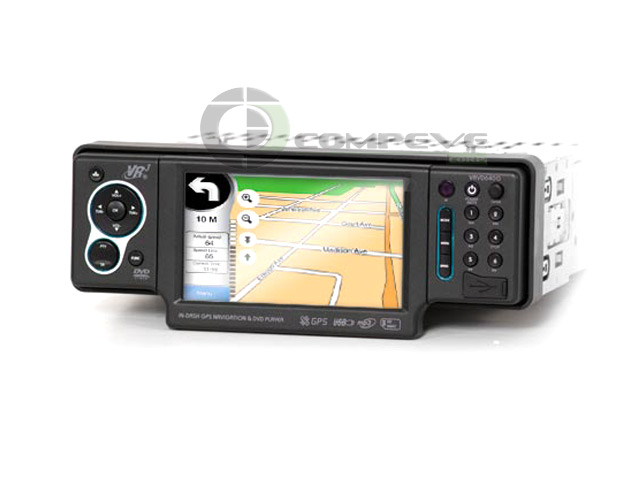 VR3 VRVD640G In-Dash MP3 Music Video DVD Player + GPS Navigation