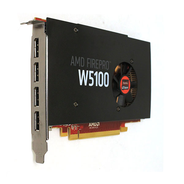 HP J3G92AT AMD FirePro W5100 4GB 128-bit PCI-E Video Card 4K - Click Image to Close