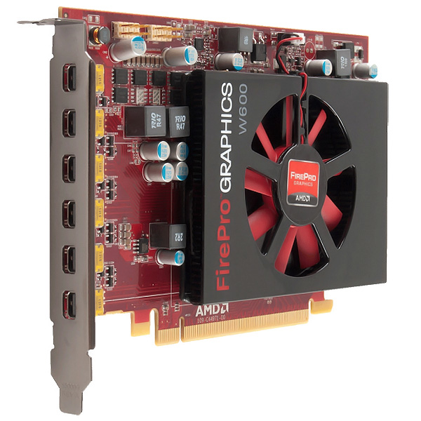 ATI FirePro W600 2GB PCI-E 6 Monitor Video Card 100-505746 - Click Image to Close