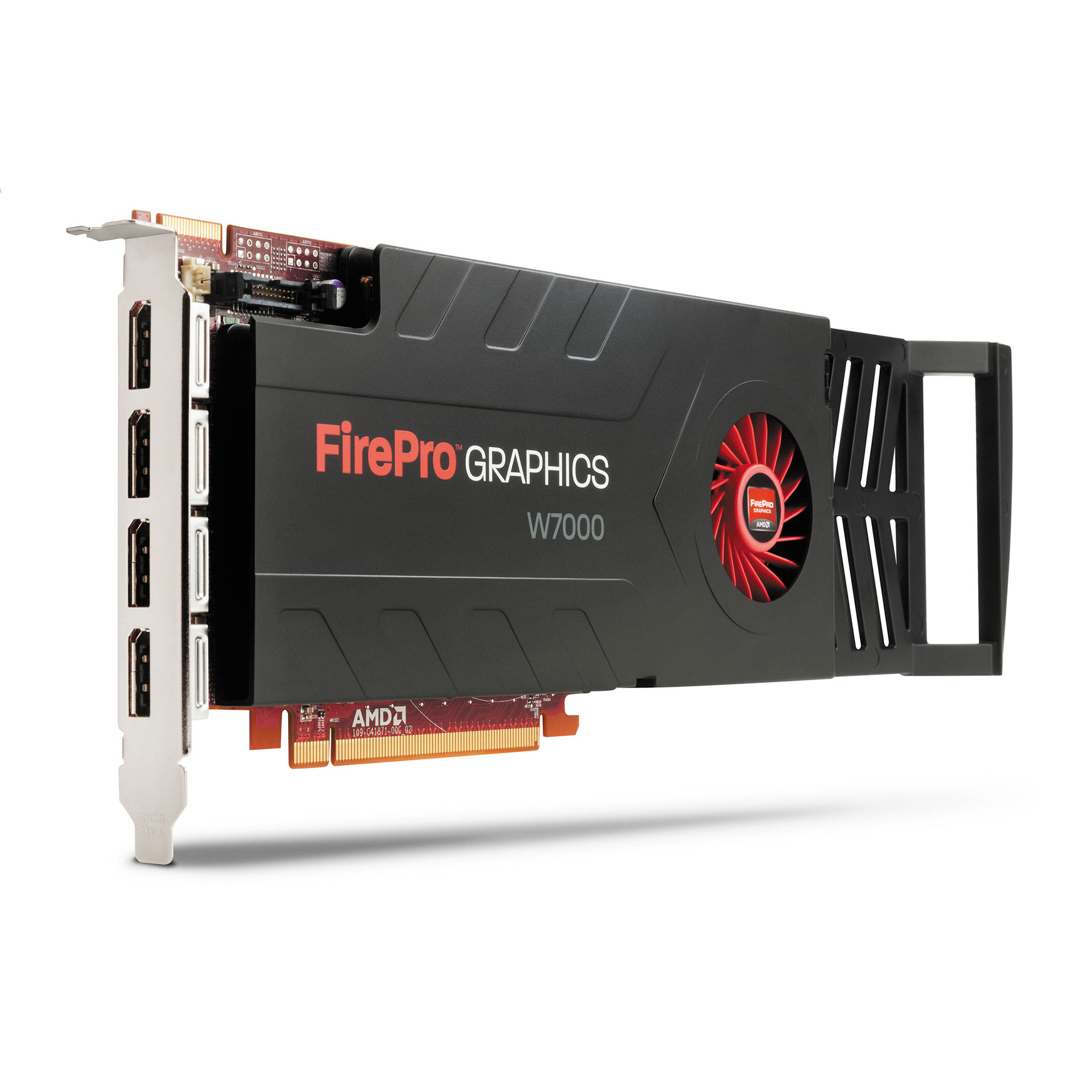AMD FirePro W7000 4GB Quad DisplayPort 702294-001 703482-001 - Click Image to Close