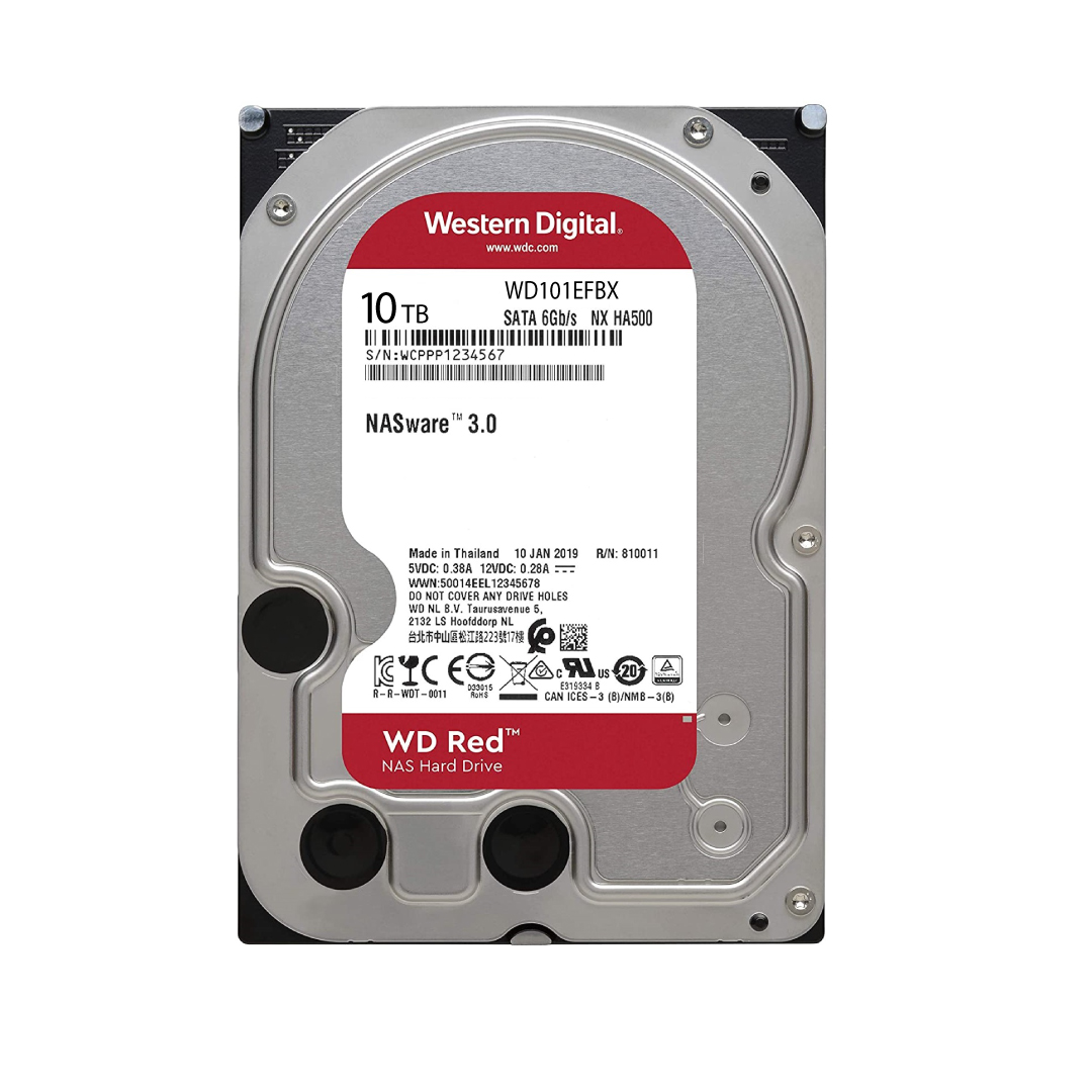 WD 10TB RED PLUS 5.4K 3.5" SATA HDD Hard Drive WD101EFBX - Click Image to Close