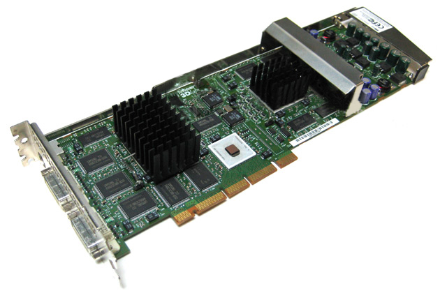 3D Labs Wildcat 3 III 6110 AGP Pro 50 Video Card Dual DVI