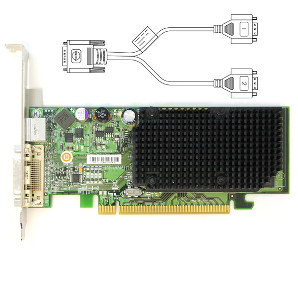 ATI Radeon X1300 256MB PCI-E x16 GJ501 Dual Monitor - Click Image to Close
