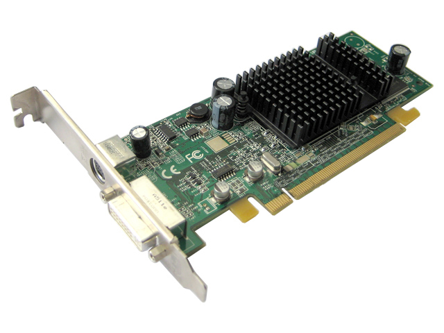 ATI Radeon X300 PCI-E Dell J3887 Video Card 102A2601100 - Click Image to Close