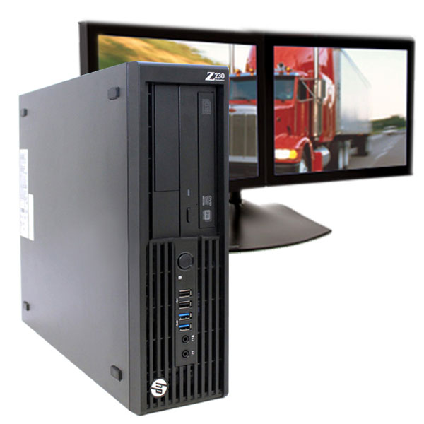 HP Z230 SFF Computer 4GB 250GB for Dispatch Logistics - Click Image to Close