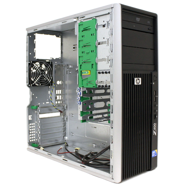 HP Z400 Workstation Case Chassis with DVD-Rom MPN 468619-001 - Click Image to Close