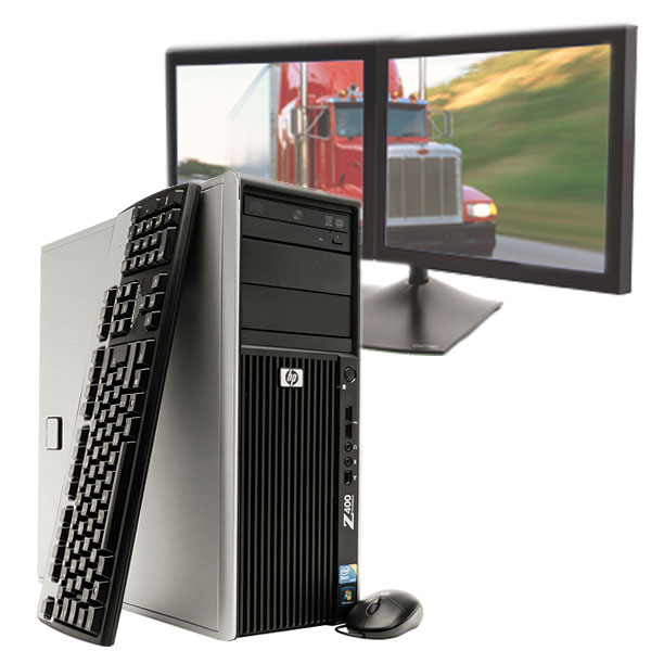 HP Z400 Computer 2.53Ghz 250GB Quadro FX3500 for Logistics
