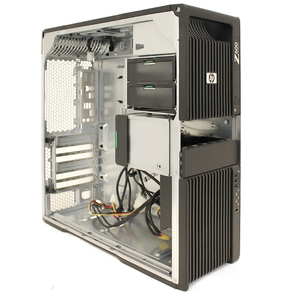 HP Z600 Workstation Chassis with Front Panel Case MPN 468624-002