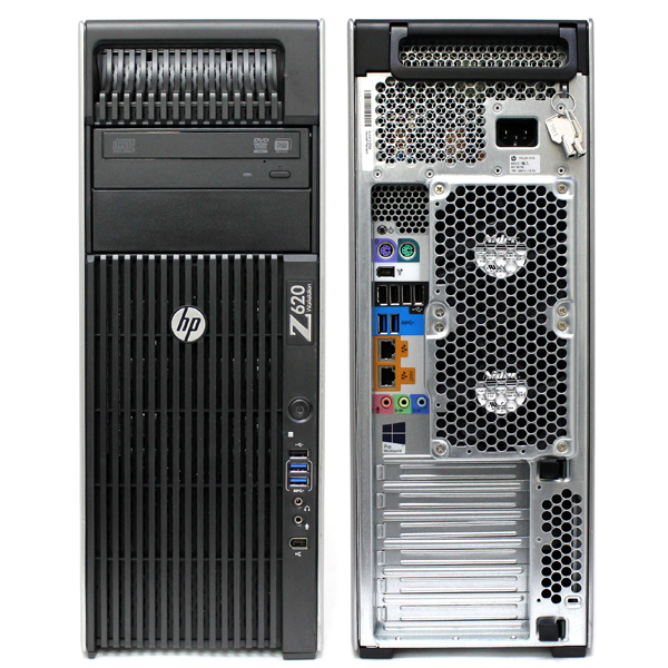 HP Z620 Workstation F1L49UT Intel E5-2667v2 3.30GHz/ 256GB SSD