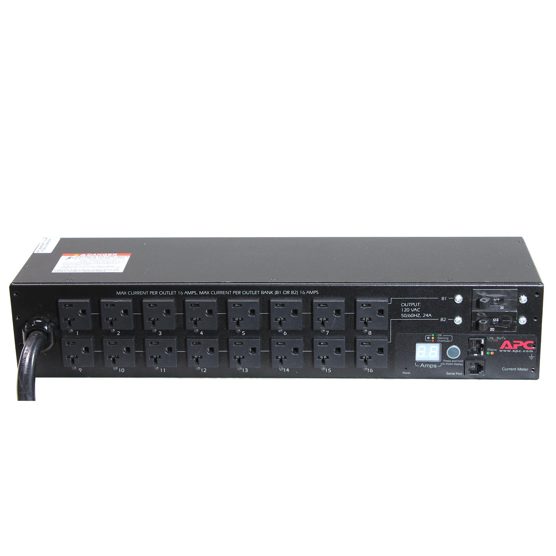 APC AP7902 Rack PDU Switched 2U 30A 120V (16) 5-20 AP7902